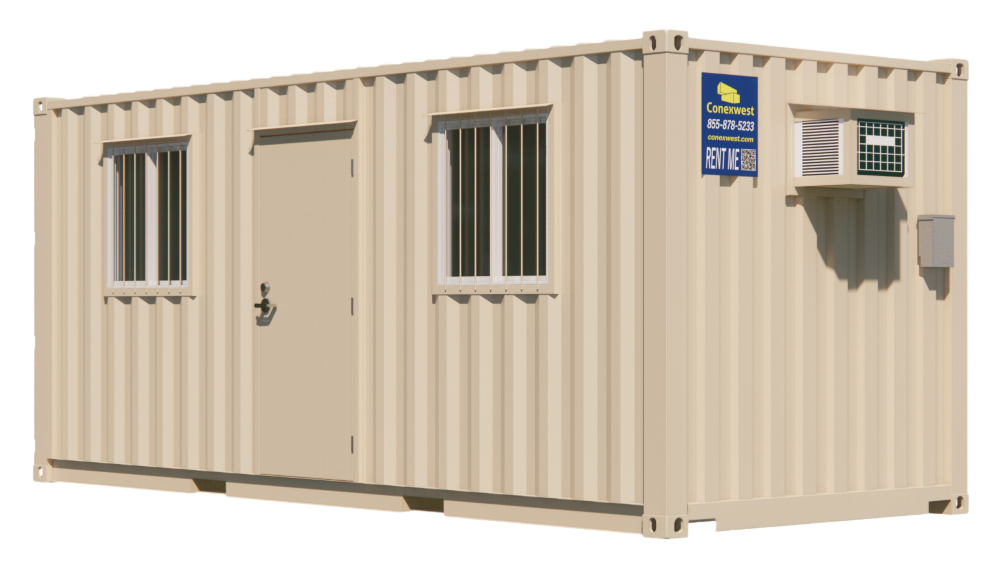 Rent 20ft Ground Level Office Container near me | Conexwest